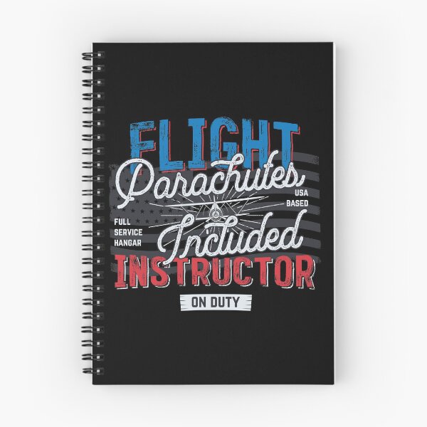 Item preview, Flight Parachutes Instructor designed and sold by storyboxdesigns.