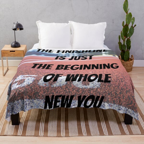 Item preview, The finishline is just the beginning of whole new you designed and sold by MotivationalHub.