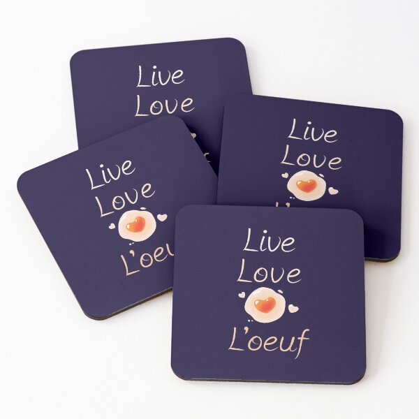 Item preview, Live, Love, L’oeuf designed and sold by eldram.