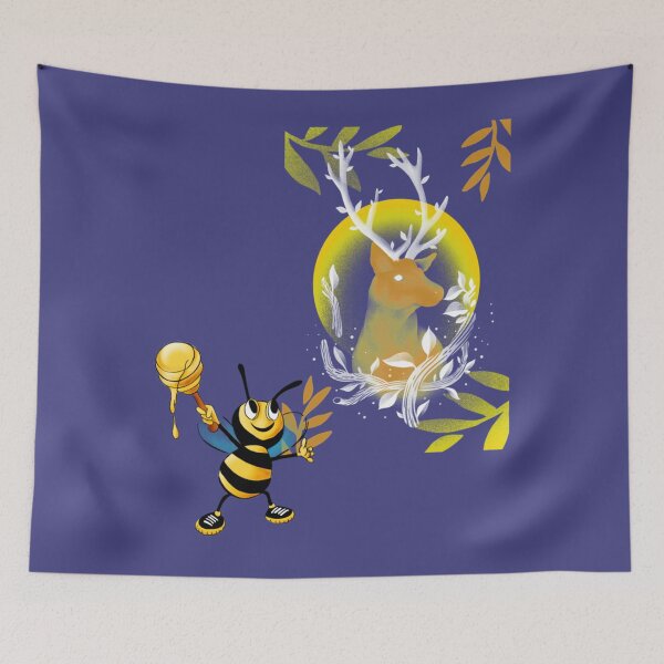 Item preview, Bee art cute   designed and sold by FlyTee4U.