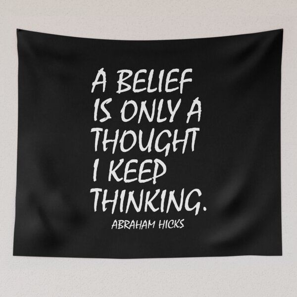 Item preview, A belief is only a thought I keep thinking designed and sold by JulianoZn97.