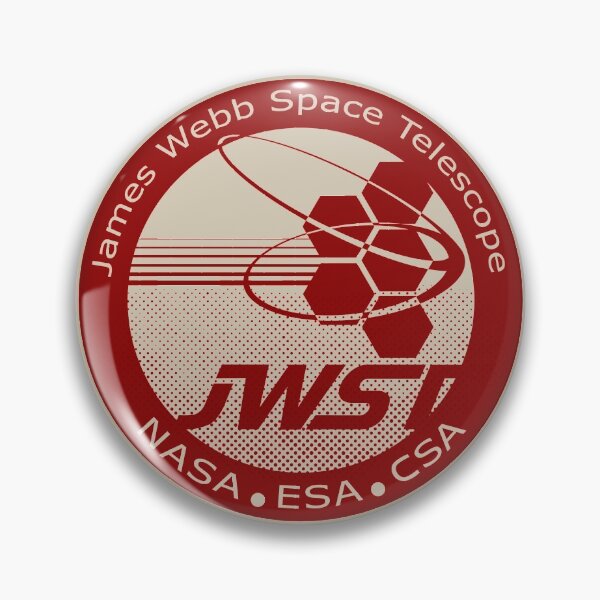 Item preview, James Web Telescope - Vintage Red designed and sold by Lidra Zehcnas.