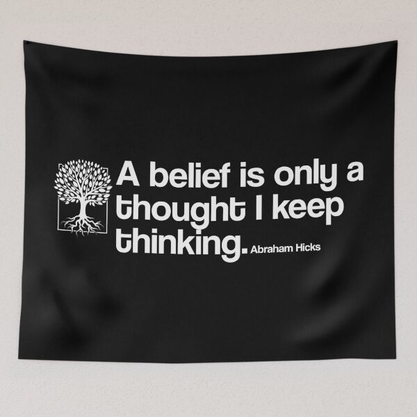 Item preview, A belief is only a thought I keep thinking designed and sold by JulianoZn97.