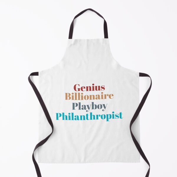 Item preview, Genius, billionaire, playboy, philanthropist designed and sold by BingBangDesigns.