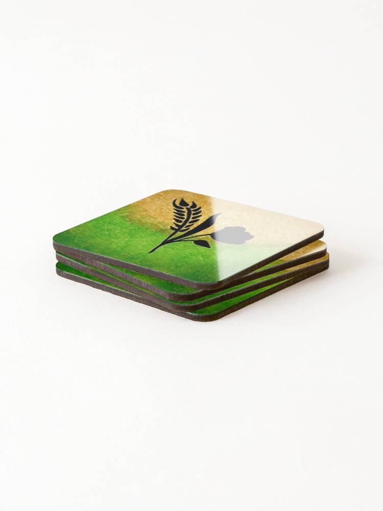 Thumbnail 4 of 5, Coasters (Set of 4), Demeter designed and sold by SilverFantasy.