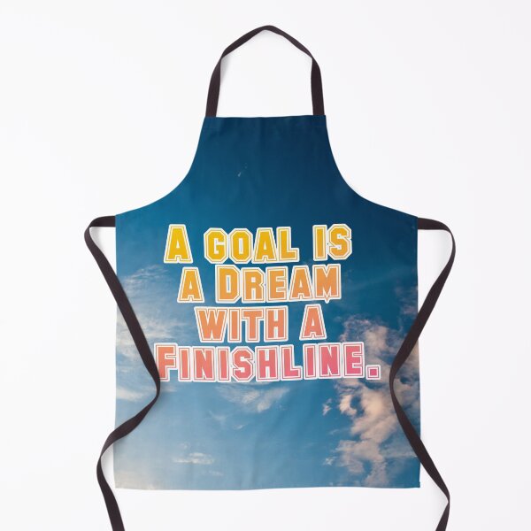 Item preview, A goal is a Dream with a Finishline designed and sold by MotivationalHub.