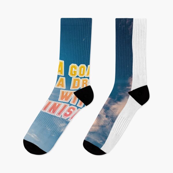 Item preview, A goal is a Dream with a Finishline  designed and sold by MotivationalHub.