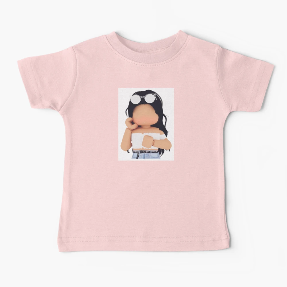 Vijenac Predmet Kota T Shirt Roblox Girl Free - Face Stickers Cute