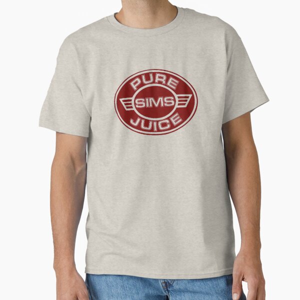 Aperçu de l'œuvre Pure Juice, conception de t-shirt de skateboard Sims créée et vendue par SkateSkateSkate.
