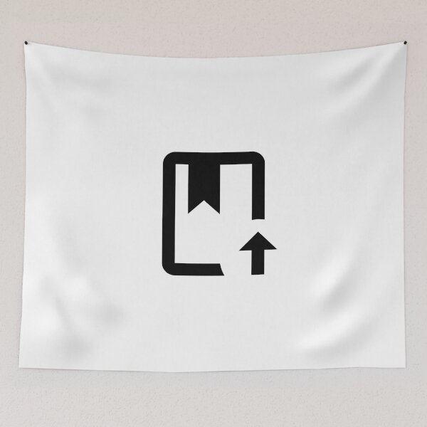 Item preview, MDI book-arrow-up-outline designed and sold by GnarlyFurtardo.
