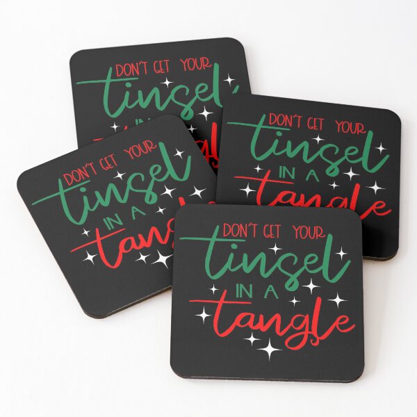 Item preview, Don't Get Your Tinsel In A Tangle designed and sold by storyboxdesigns.