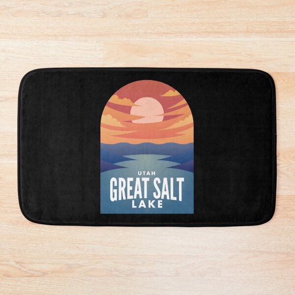 Item preview, Great Salt Lake abv Retro Sunset designed and sold by HalpinDesign.