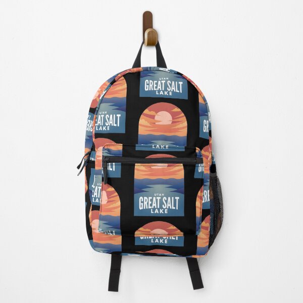 Item preview, Great Salt Lake abv Retro Sunset designed and sold by HalpinDesign.