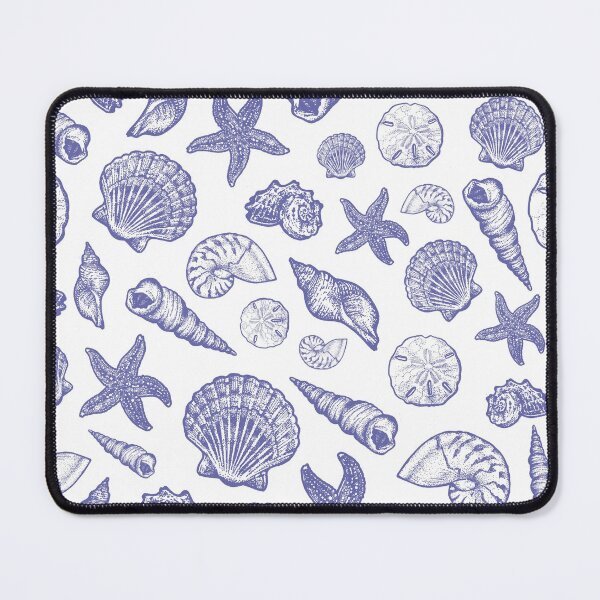 Item preview, Seashell pattern - Veri Peri Periwinkle designed and sold by Elizabeth Weglein.