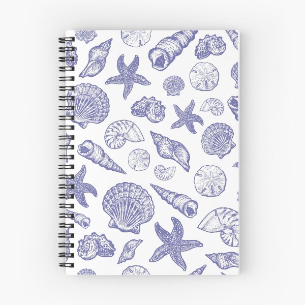 Item preview, Seashell pattern - Veri Peri Periwinkle designed and sold by Elizabeth Weglein.