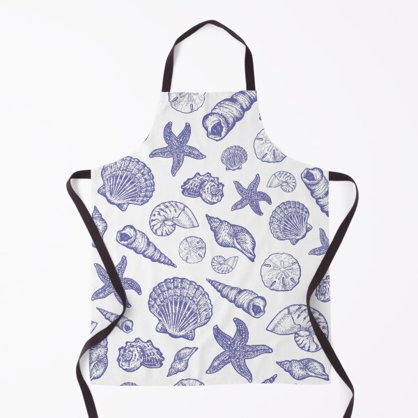 Item preview, Seashell pattern - Veri Peri Periwinkle designed and sold by Elizabeth Weglein.