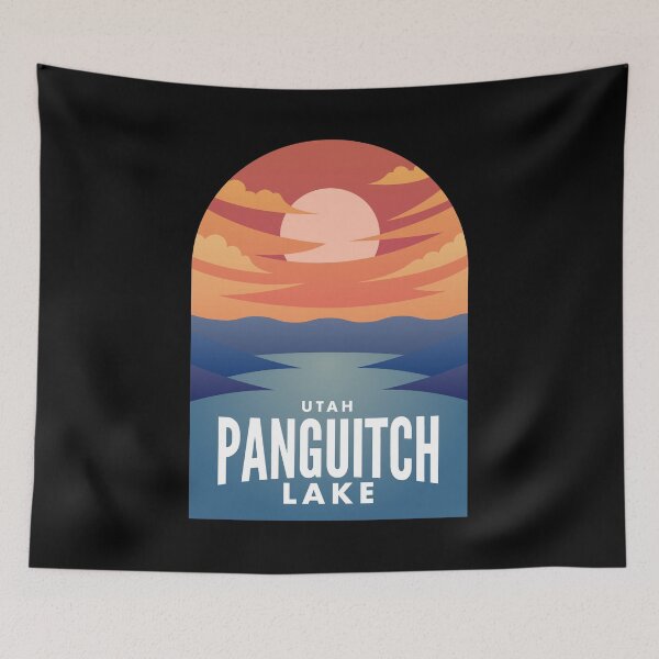Item preview, Panguitch Lake abv Retro Sunset designed and sold by HalpinDesign.