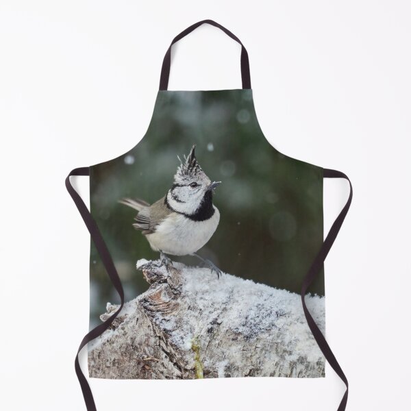 Item preview, Snowflake surprise. European crested tit designed and sold by Jouko Lehto Photography.