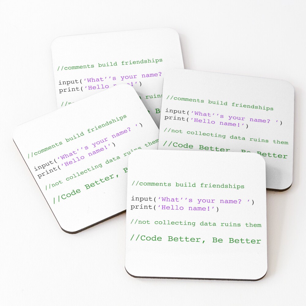 Item preview, Coasters (Set of 4) designed and sold by EngineeringJoy.