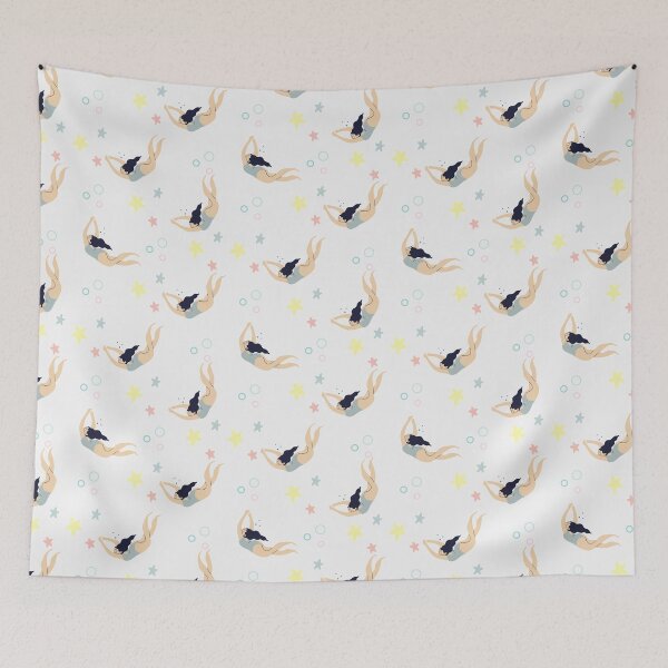 Item preview, Artistic Swimming Synchronized Swimming.  Artistic swimmers in a synchro team.  Synchronized swimmer designed and sold by LoveSynchro.