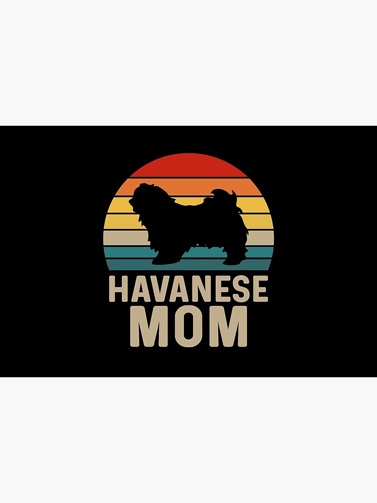 Disover Havanese Mom - Havanese Dog Breed Lover Bath Mat