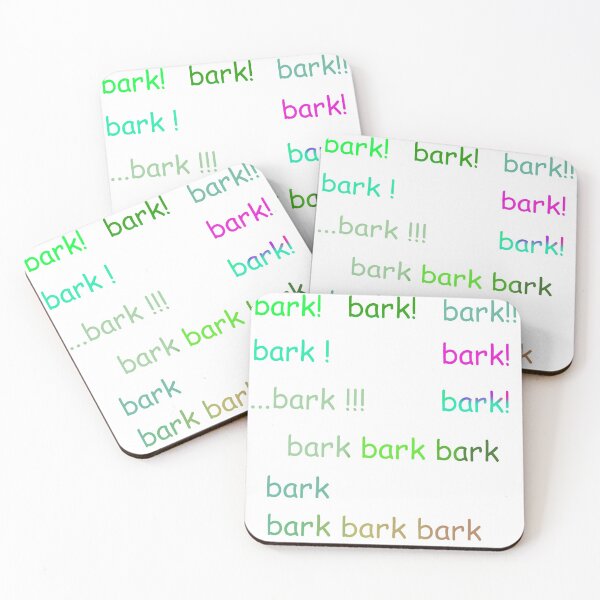 Item preview, bark bark bark bark, autistic celebration hours designed and sold by toyedesign.
