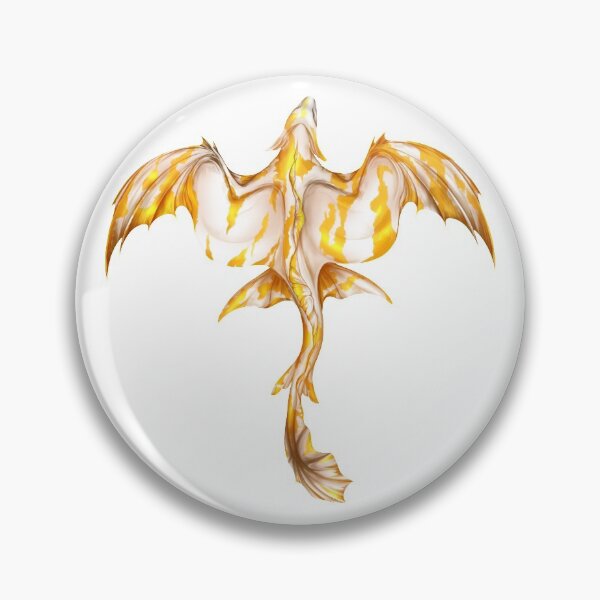 Item preview, White and Gold Koi Dragon designed and sold by Novaei.