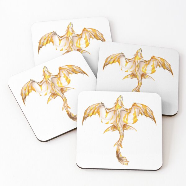 Item preview, White and Gold Koi Dragon designed and sold by Novaei.