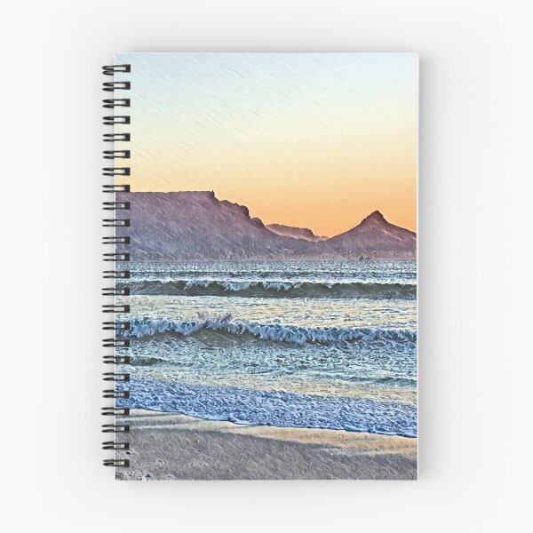 Item preview, Sunset over Table Mountain in Cape Town designed and sold by ReachForArt.
