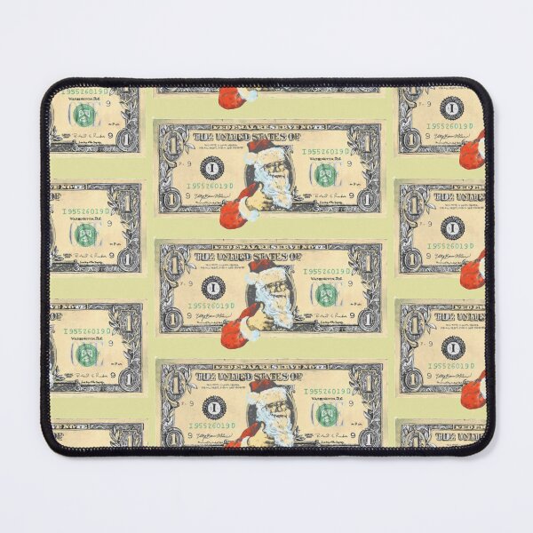 Item preview, Santa Claus on the one-dollar bill shows designed and sold by Dbanksdesign.