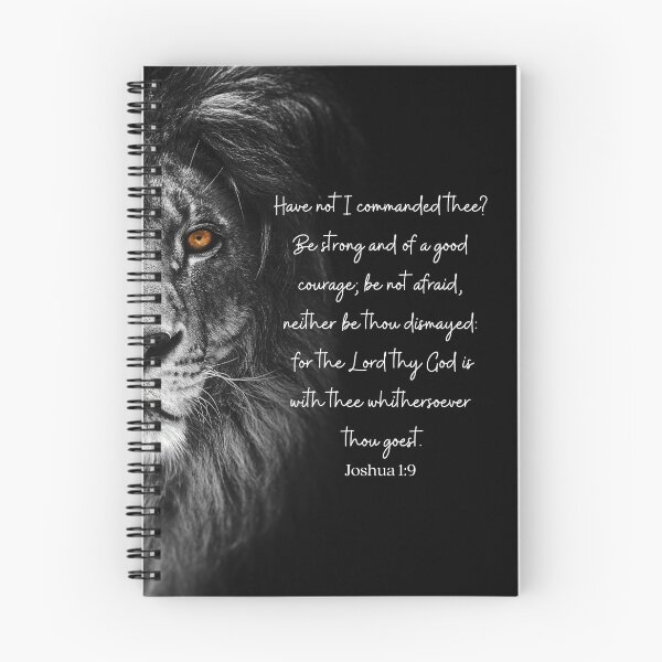Item preview, Joshua 1:9, KJV Bible Quote, KJV Bible Verse designed and sold by MamaSweetea.