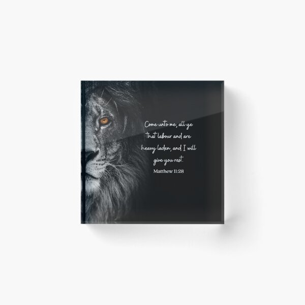 Item preview, Matthew 11:28, KJV Bible Quote, KJV Bible Verse designed and sold by MamaSweetea.