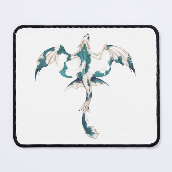 Item preview, White and Blue Koi Dragon designed and sold by Novaei.