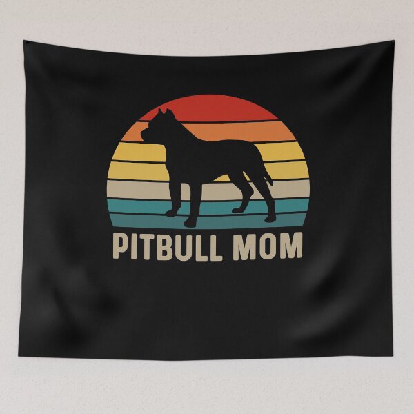 Item preview, Pitbull Mom Sunset - Pitbull Dog Breed Lover designed and sold by tjred01.
