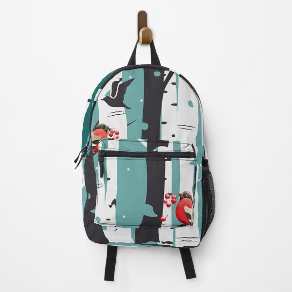 Item preview, The Birches- With Red Robbins and Cherries designed and sold by Mary Maple.
