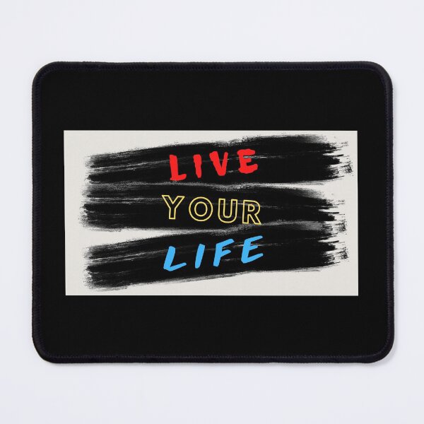 Item preview, motivational inscription live your life designed and sold by BiHstore.