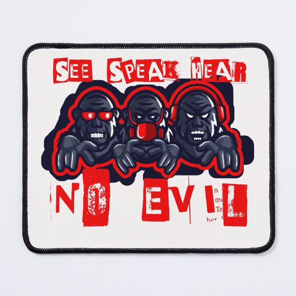 Item preview, Cool Classic 3 Wise Monkeys - See Speak Hear No Evil designed and sold by laiwole.
