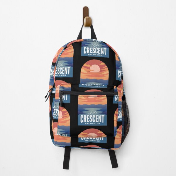 Item preview, Lake Crescent WA Retro Sunset designed and sold by HalpinDesign.