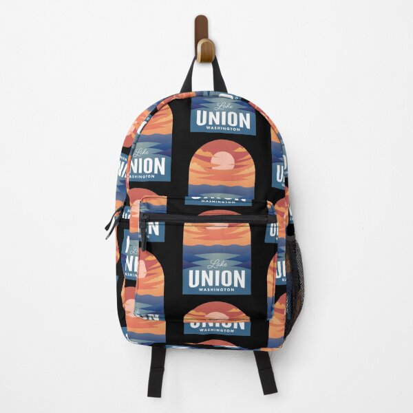 Item preview, Lake Union WA Retro Sunset designed and sold by HalpinDesign.