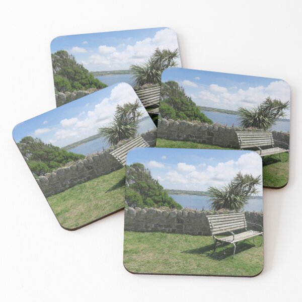 Item preview, Relaxing on a bench on St Michael's Mount designed and sold by S-and-W-4ever.