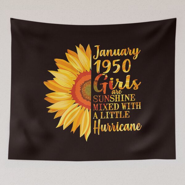 Item preview, January Girls 1950 Shirt 72Th Birthday Gifts 72 Years Old designed and sold by Christmas222.