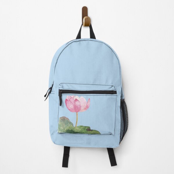 Item preview, Lotus flower watercolor designed and sold by emiliapapaya.