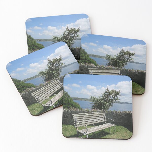 Item preview, Relaxing on a bench on St Michael's Mount designed and sold by S-and-W-4ever.