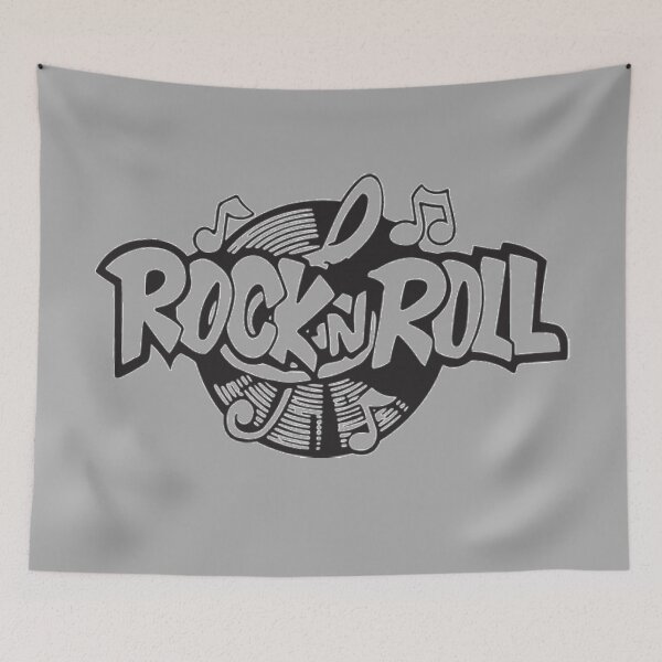 Aperçu de l'œuvre Rocks and Roll "meurent fans de hard rock" créée et vendue par Adolphe350.