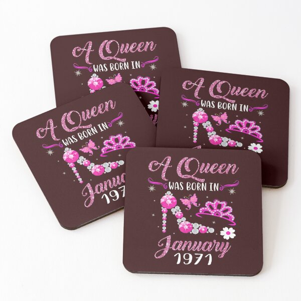 Item preview, A Queen Was Born in January 1971 51st Birthday Gift designed and sold by Christmas222.