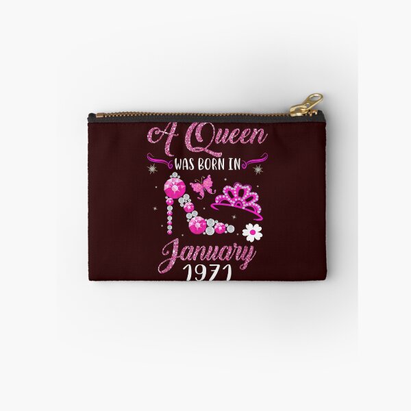 Item preview, A Queen Was Born in January 1971 51st Birthday Gift designed and sold by Christmas222.