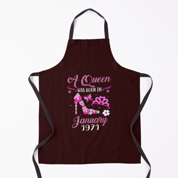 Item preview, A Queen Was Born in January 1971 51st Birthday Gift designed and sold by Christmas222.