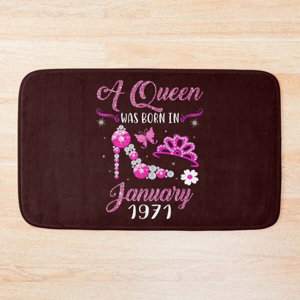 Item preview, A Queen Was Born in January 1971 51st Birthday Gift designed and sold by Christmas222.