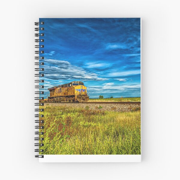 Item preview, Union Pacific freight in Kansas designed and sold by GestaltImagery.