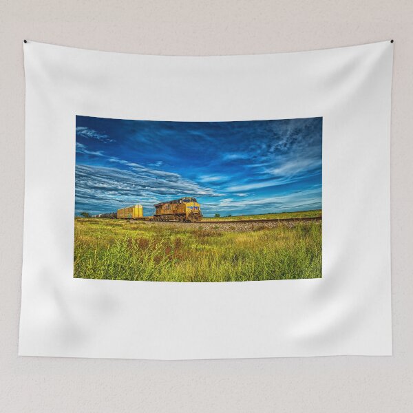 Item preview, Union Pacific freight in Kansas designed and sold by GestaltImagery.